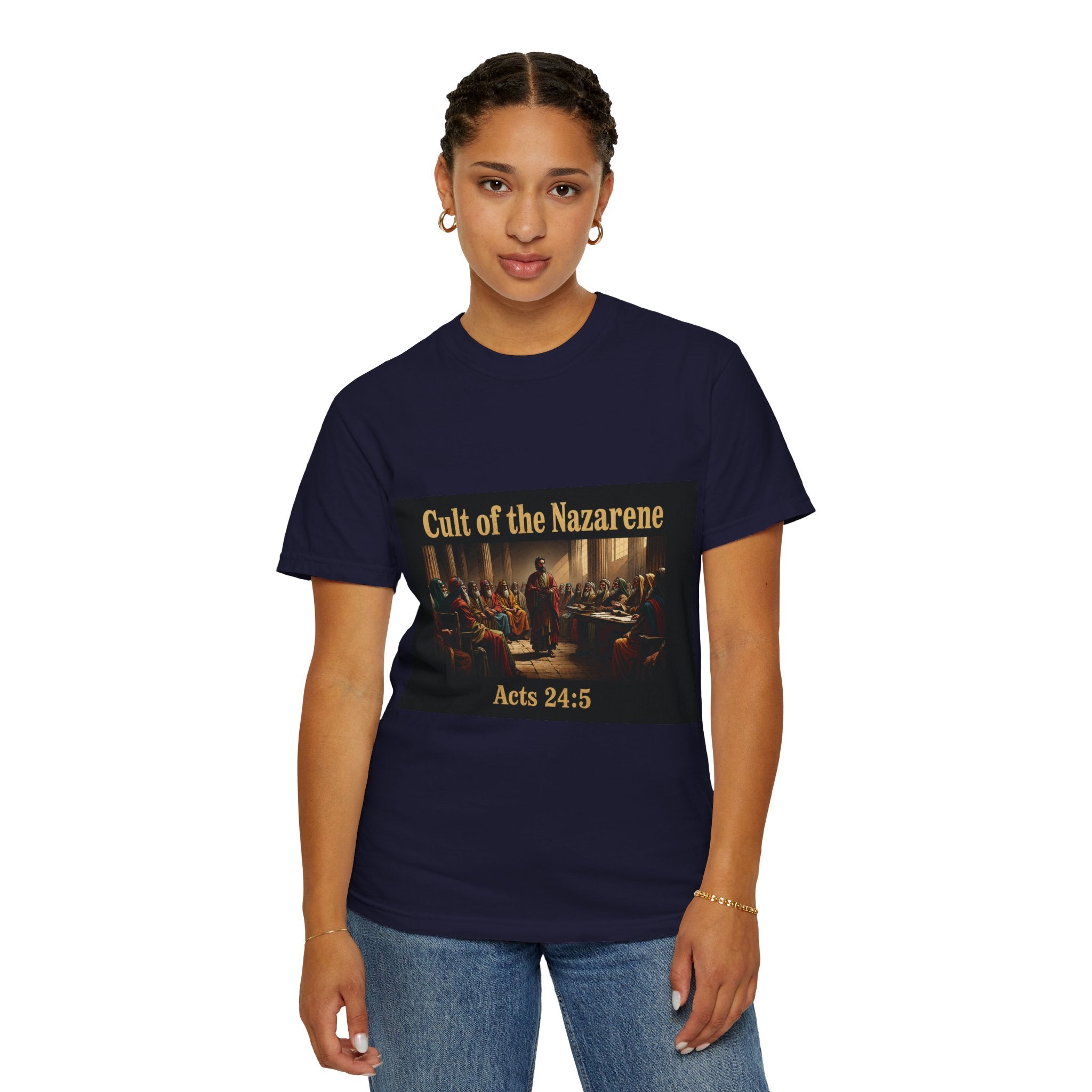 Acts 24:5 Unisex Comfort Dyed T-shirt