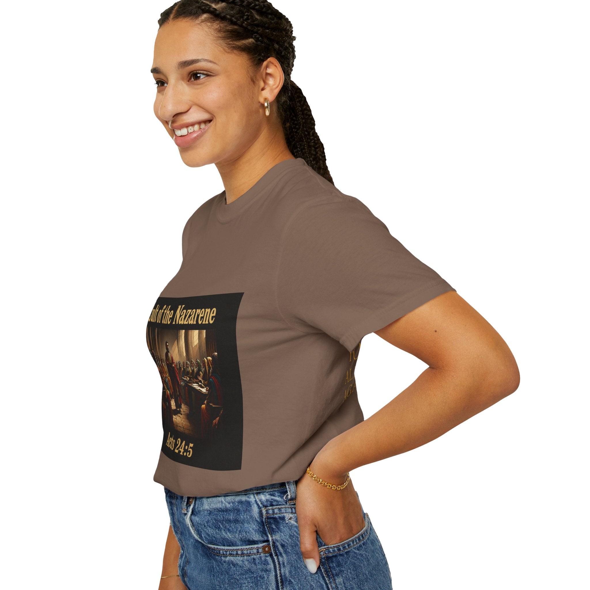 Acts 24:5 Unisex Comfort Dyed T-shirt