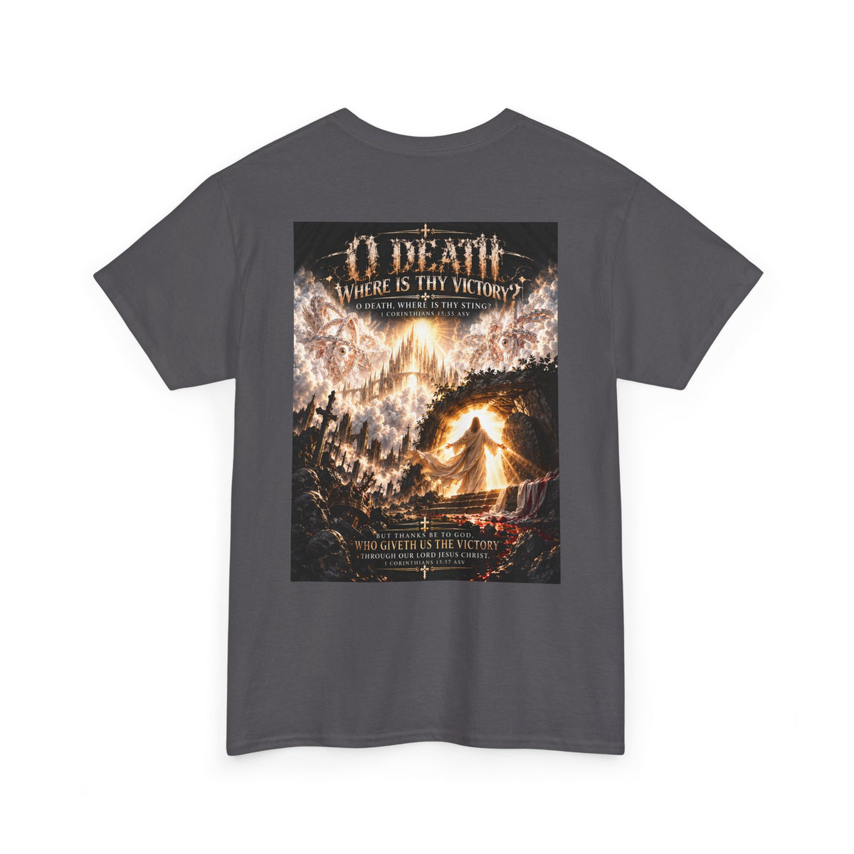 Victory Over Death Holiday October Edition Christian T-Shirt