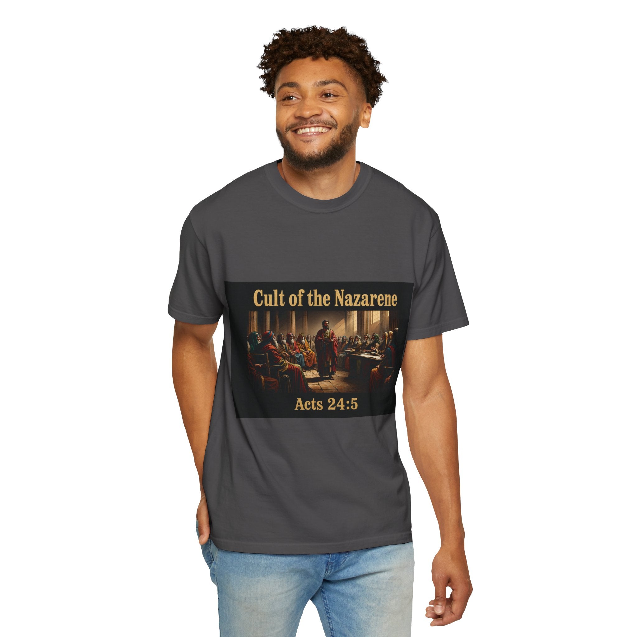 Acts 24:5 Unisex Comfort Dyed T-shirt