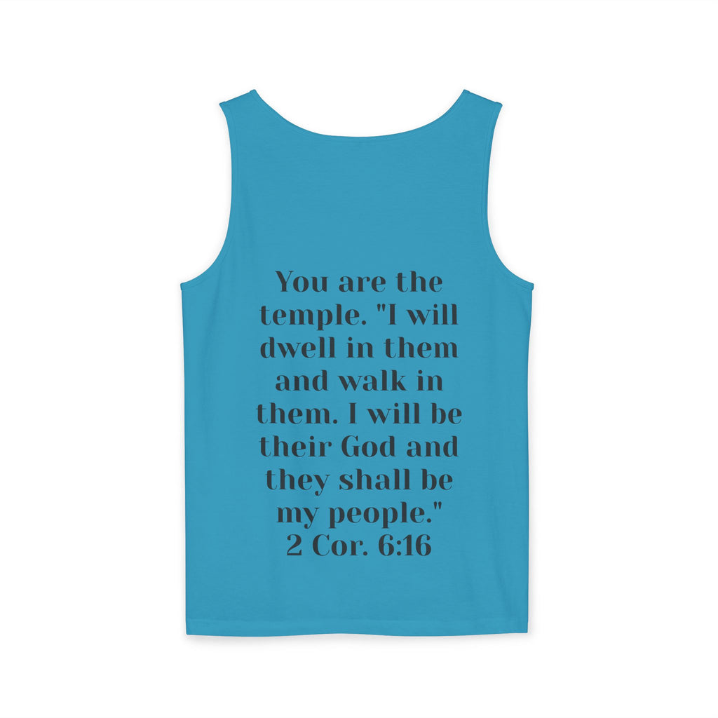 Jesus Follower Cat Lover Tank Top — Christian Pet Lover Graphic Tank
