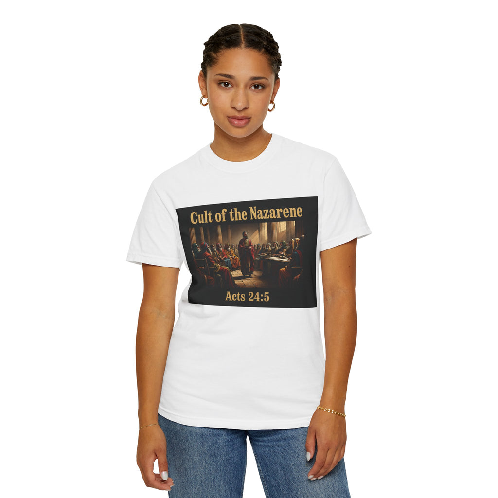Acts 24:5 Unisex Comfort Dyed T-shirt