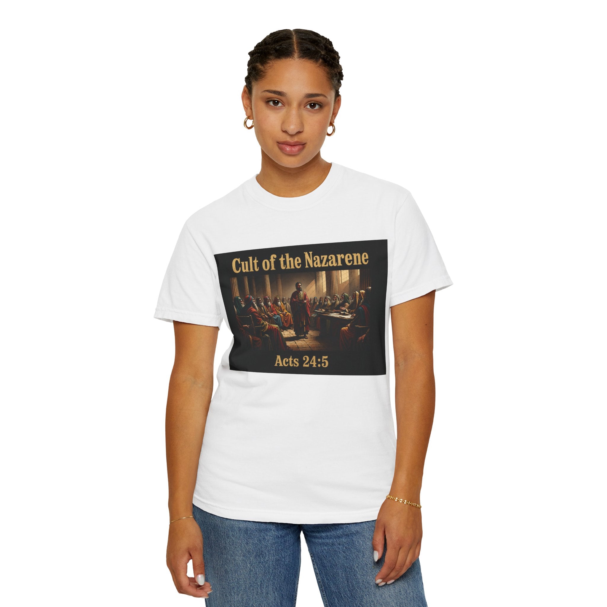 Acts 24:5 Unisex Comfort Dyed T-shirt