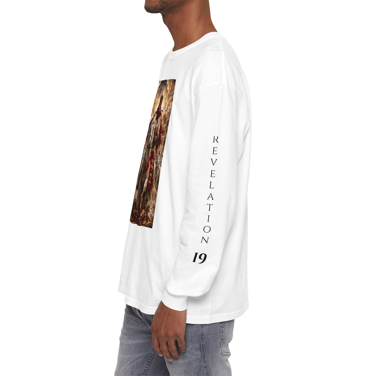 Jesus Is Lord Ad Edition Long Sleeve Tee — Regal Christian Warrior Graphic Shirt