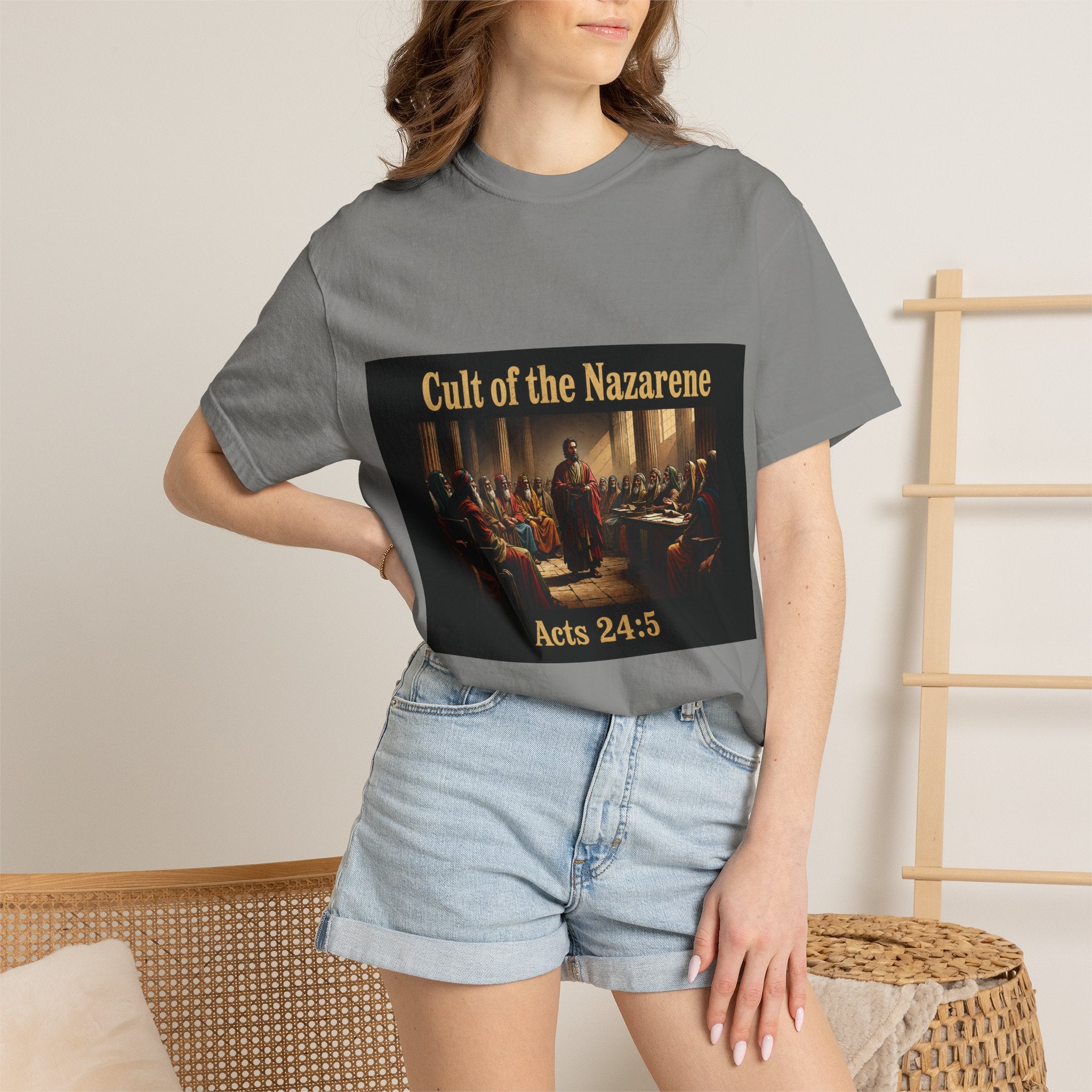 Acts 24:5 Unisex Comfort Dyed T-shirt