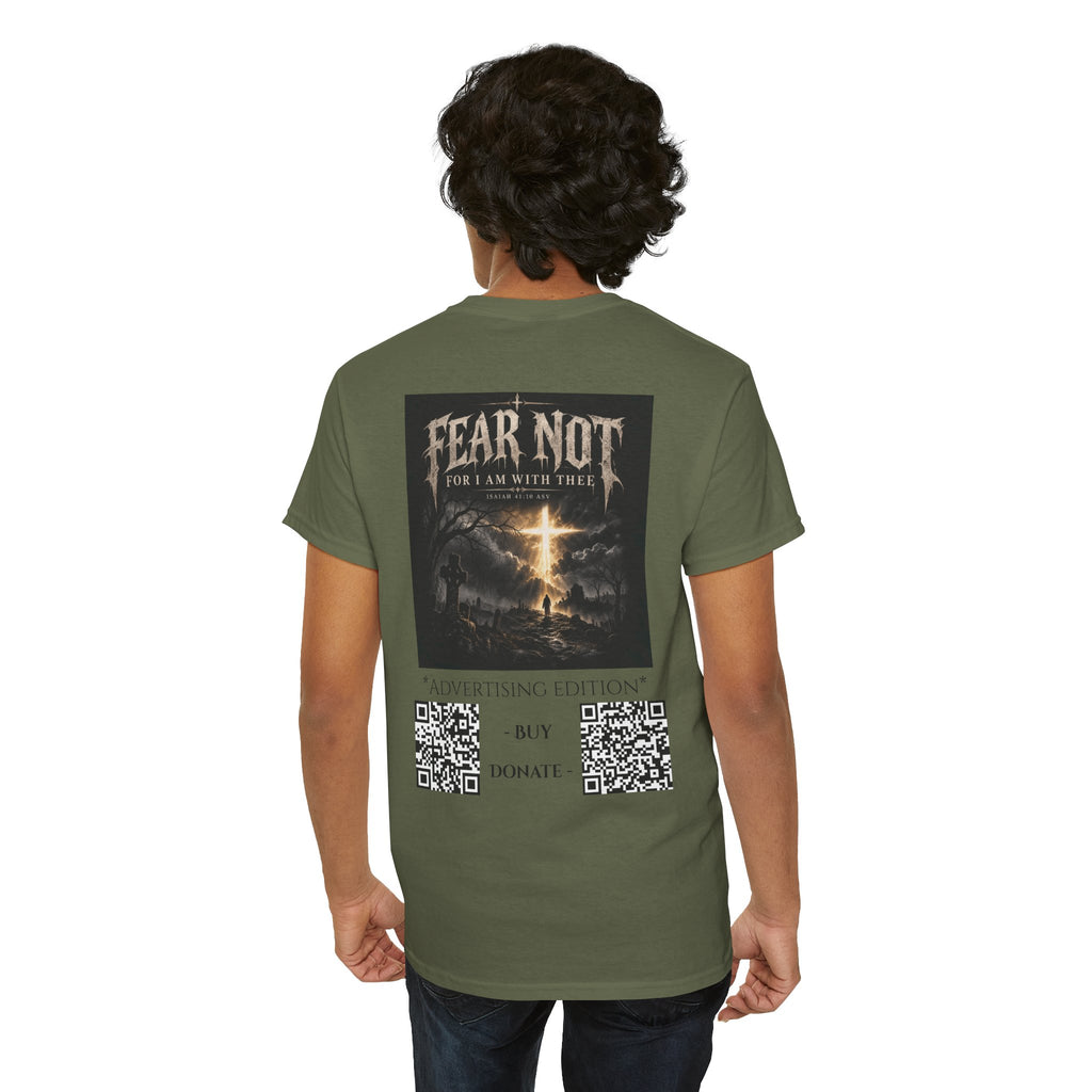 Fear Not Ad Edition Holiday Line October Edition scripture Tee —  Christian Graphic T-Shirt