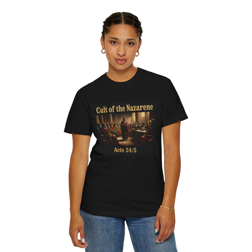 Acts 24:5 Unisex Comfort Dyed T-shirt