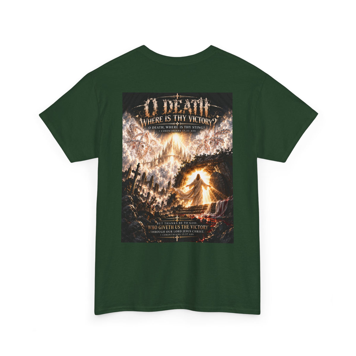 Victory Over Death Holiday October Edition Christian T-Shirt