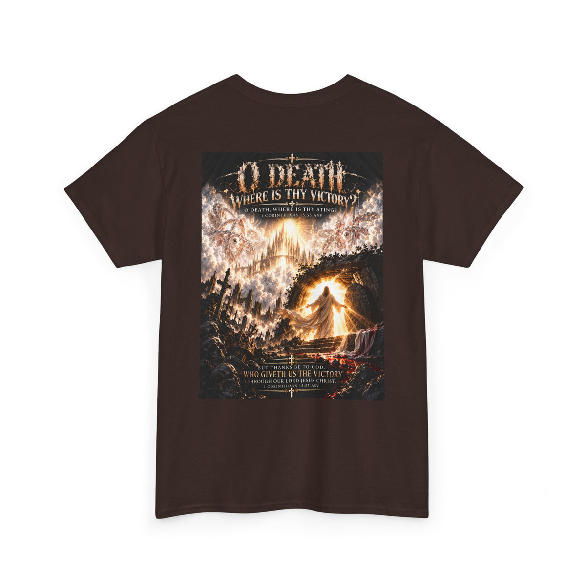 Victory Over Death Holiday October Edition Christian T-Shirt