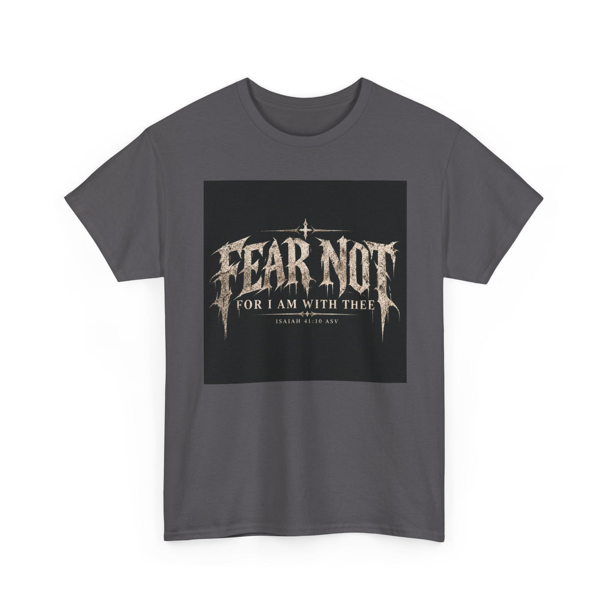 Fear Not Ad Edition Holiday Line October Edition scripture Tee —  Christian Graphic T-Shirt