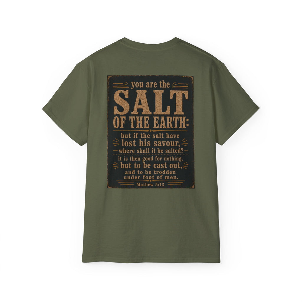 Be Salty T-Shirt — 'You Are the Salt of the Earth' Christian Vintage Tee