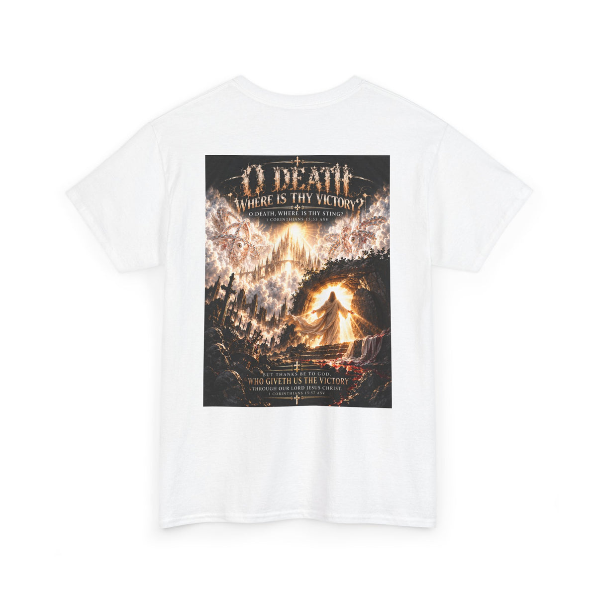 Victory Over Death Holiday October Edition Christian T-Shirt