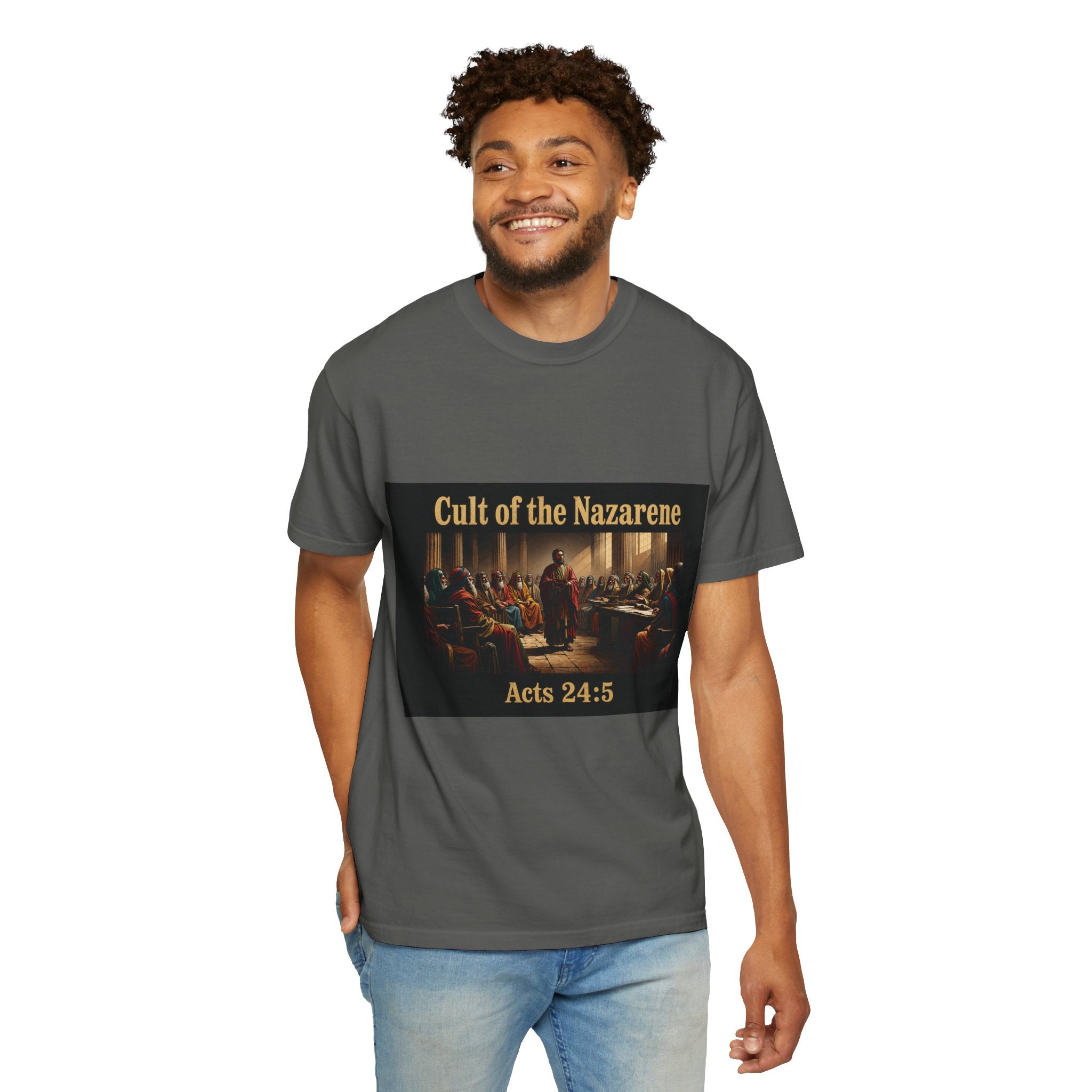 Acts 24:5 Unisex Comfort Dyed T-shirt