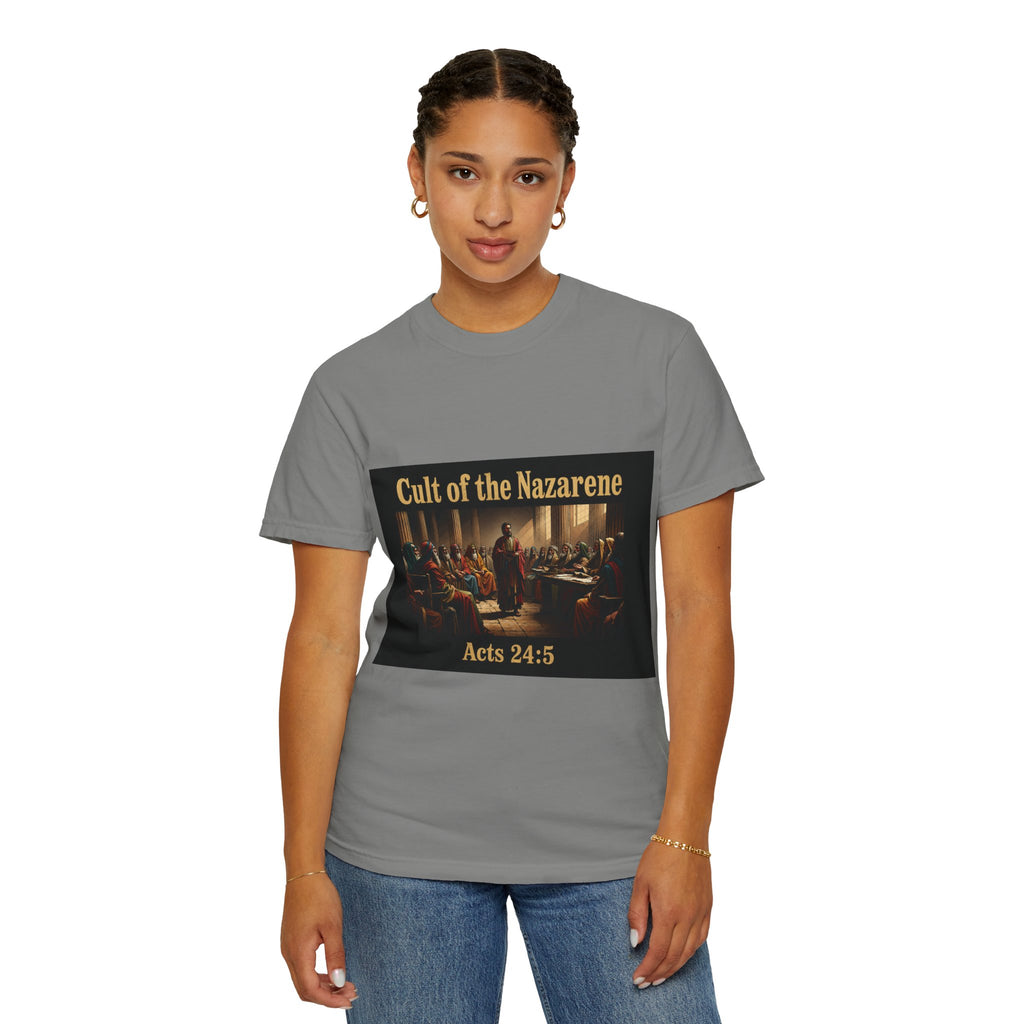Acts 24:5 Unisex Comfort Dyed T-shirt