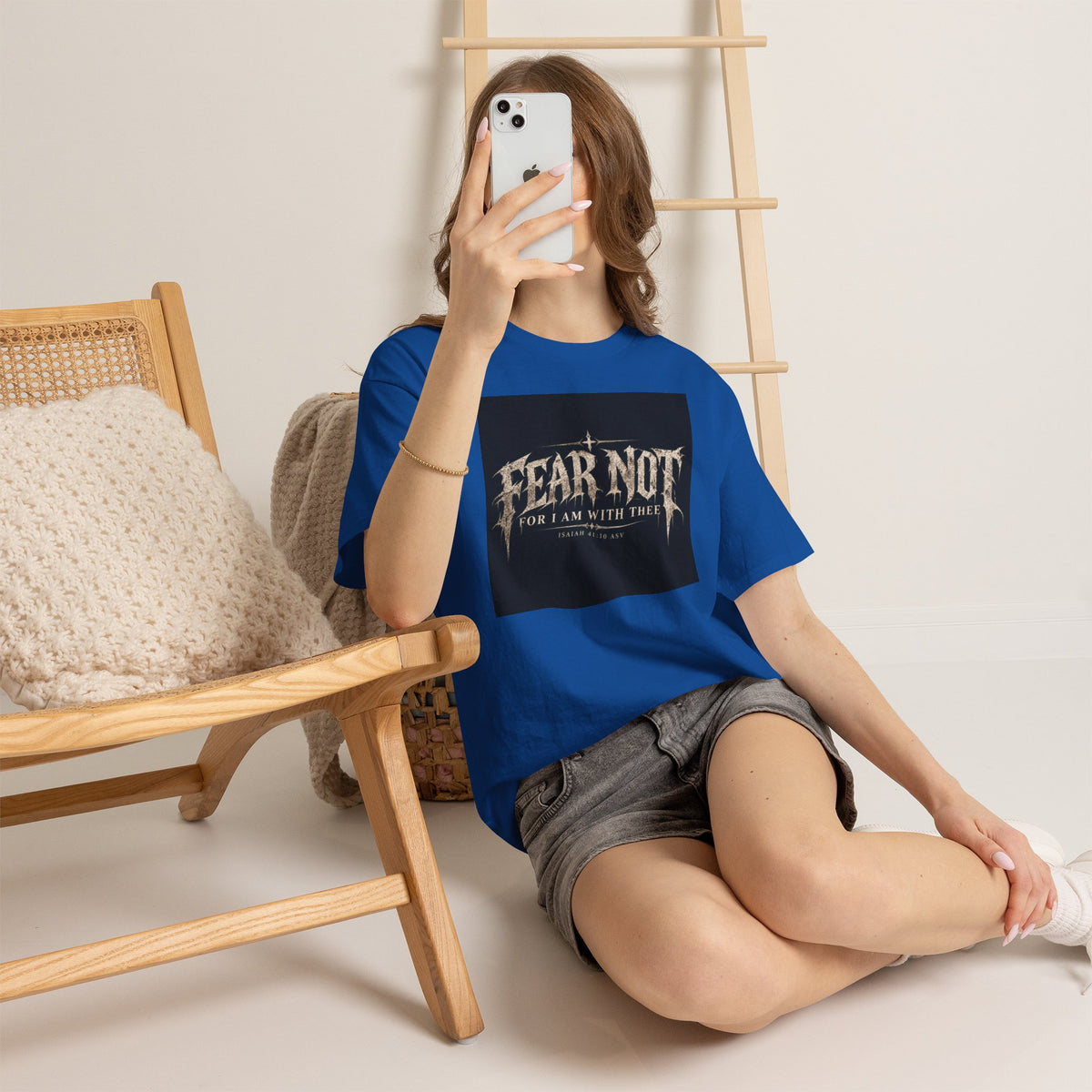 Fear Not Ad Edition Holiday Line October Edition scripture Tee —  Christian Graphic T-Shirt
