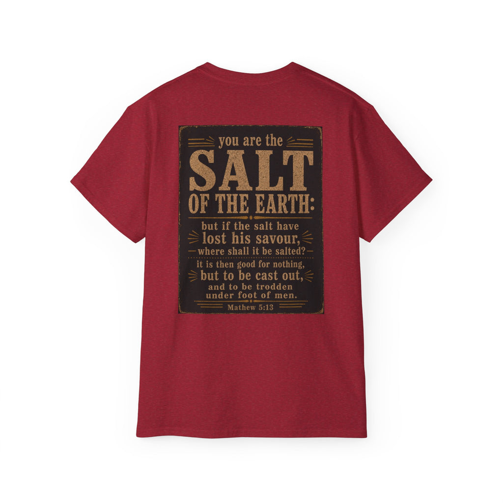 Be Salty T-Shirt — 'You Are the Salt of the Earth' Christian Vintage Tee