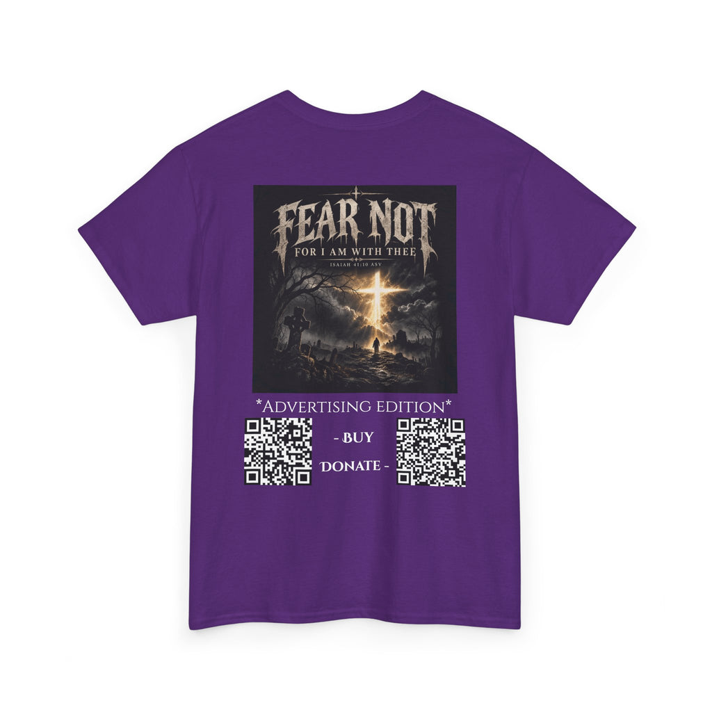 Fear Not Ad Edition Holiday Line October Edition scripture Tee —  Christian Graphic T-Shirt