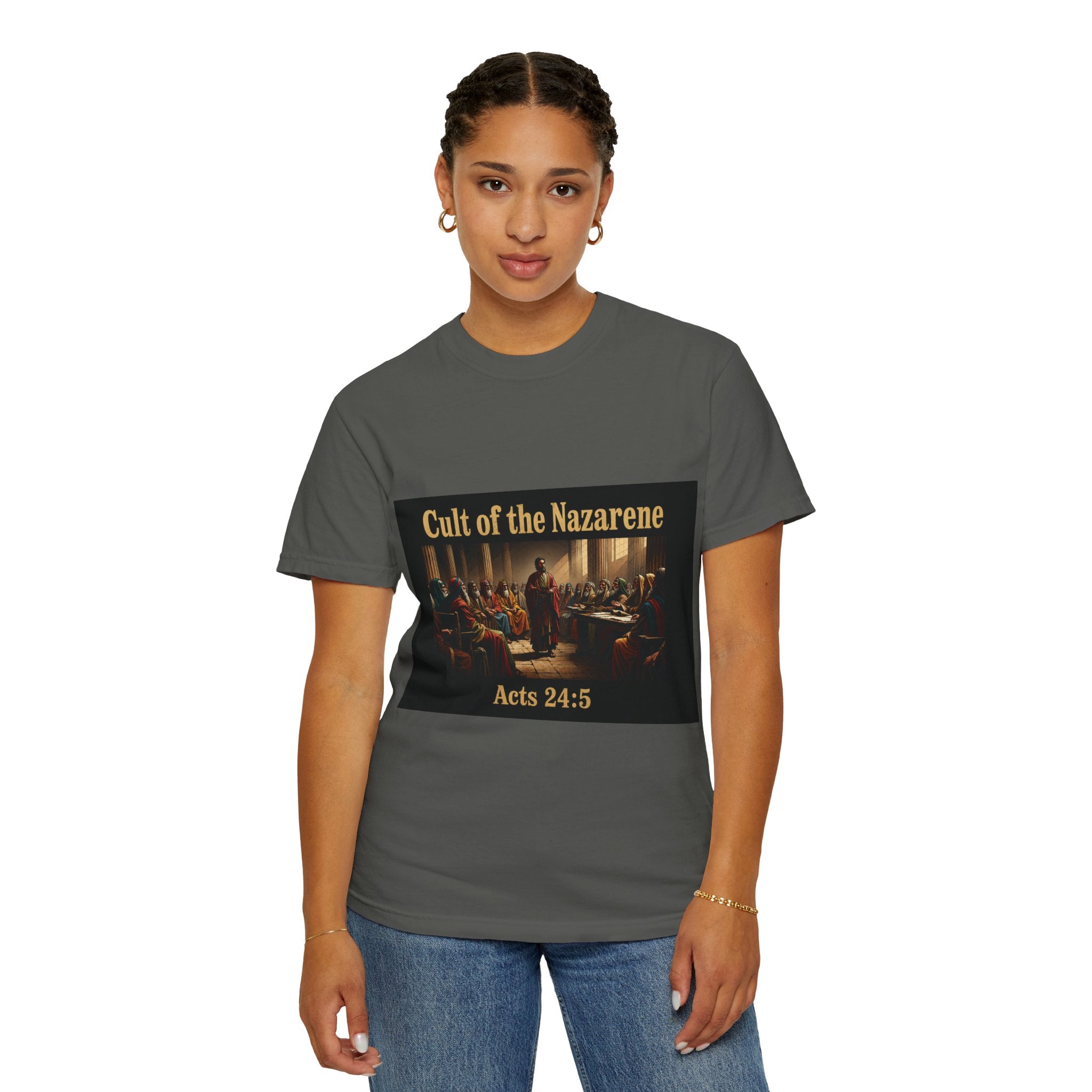 Acts 24:5 Unisex Comfort Dyed T-shirt