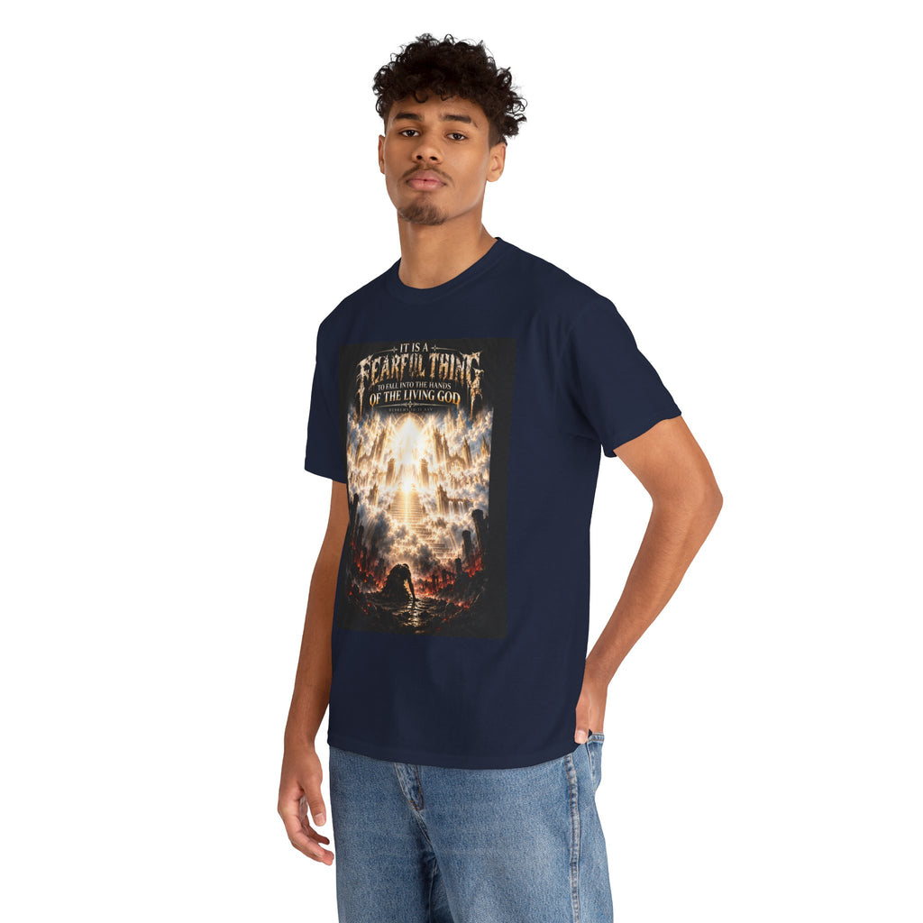 Fear of the Living God T-Shirt – ‘Be Wise Fear Yahweh’ Scripture Tee (Prov 9:10)