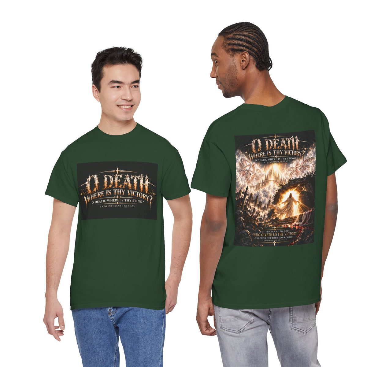 Victory Over Death Holiday October Edition Christian T-Shirt