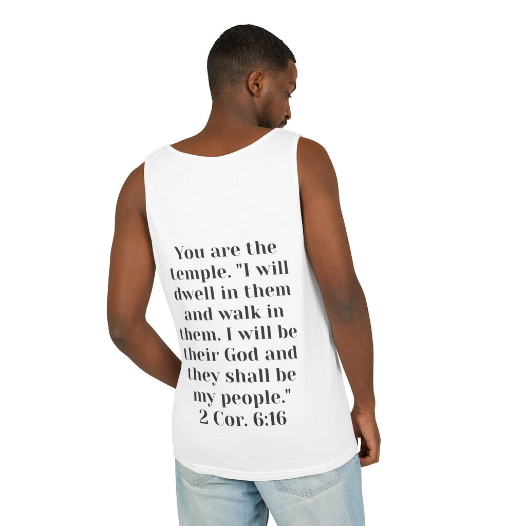 Jesus Follower Cat Lover Tank Top — Christian Pet Lover Graphic Tank
