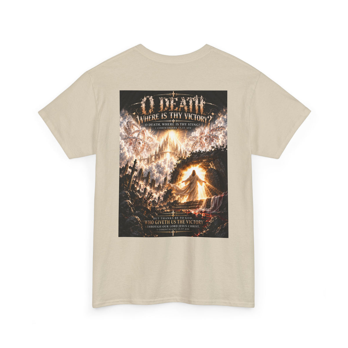 Victory Over Death Holiday October Edition Christian T-Shirt