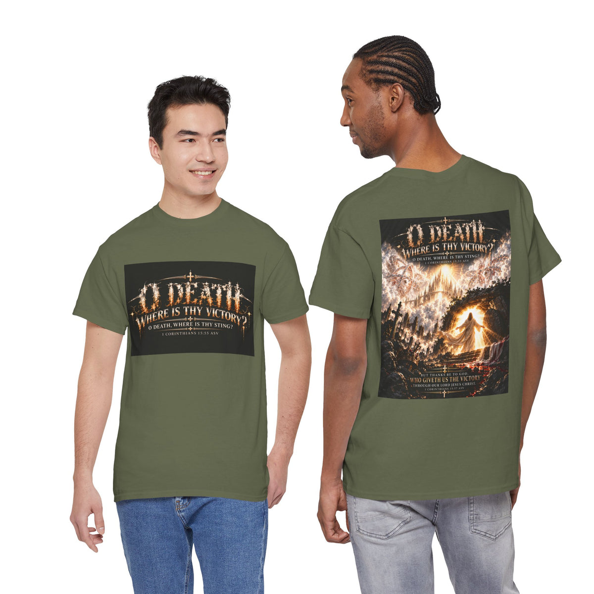 Victory Over Death Holiday October Edition Christian T-Shirt