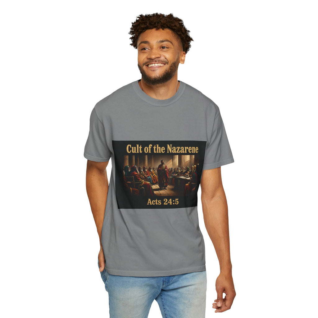 Acts 24:5 Unisex Comfort Dyed T-shirt