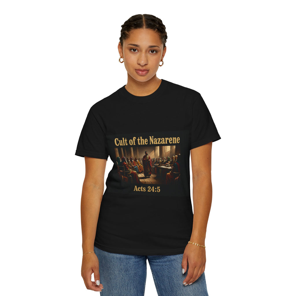 Acts 24:5 Unisex Comfort Dyed T-shirt