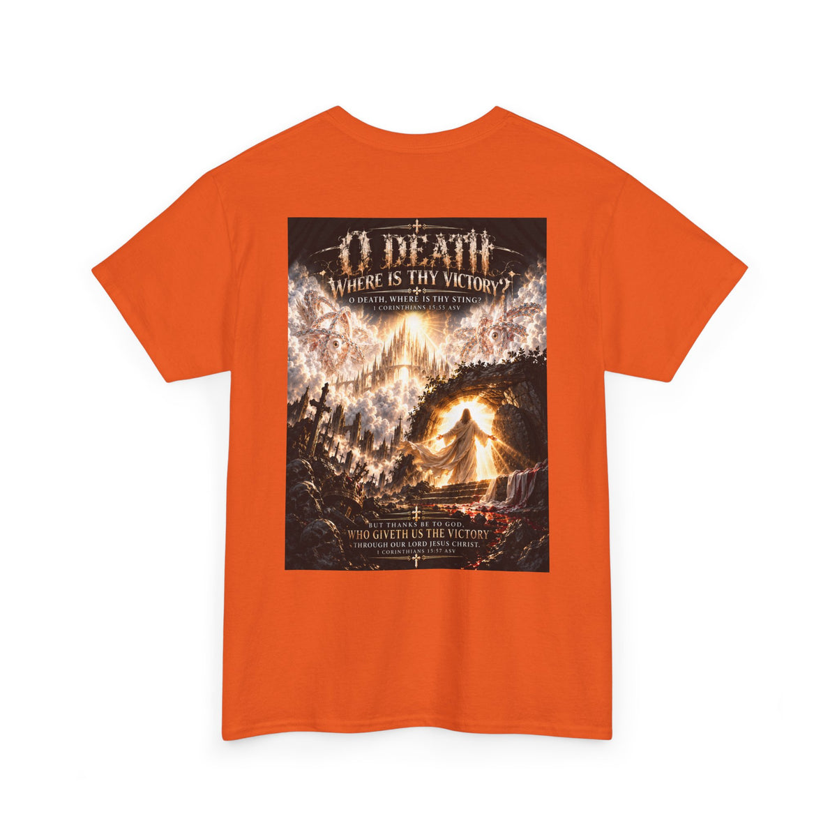 Victory Over Death Holiday October Edition Christian T-Shirt