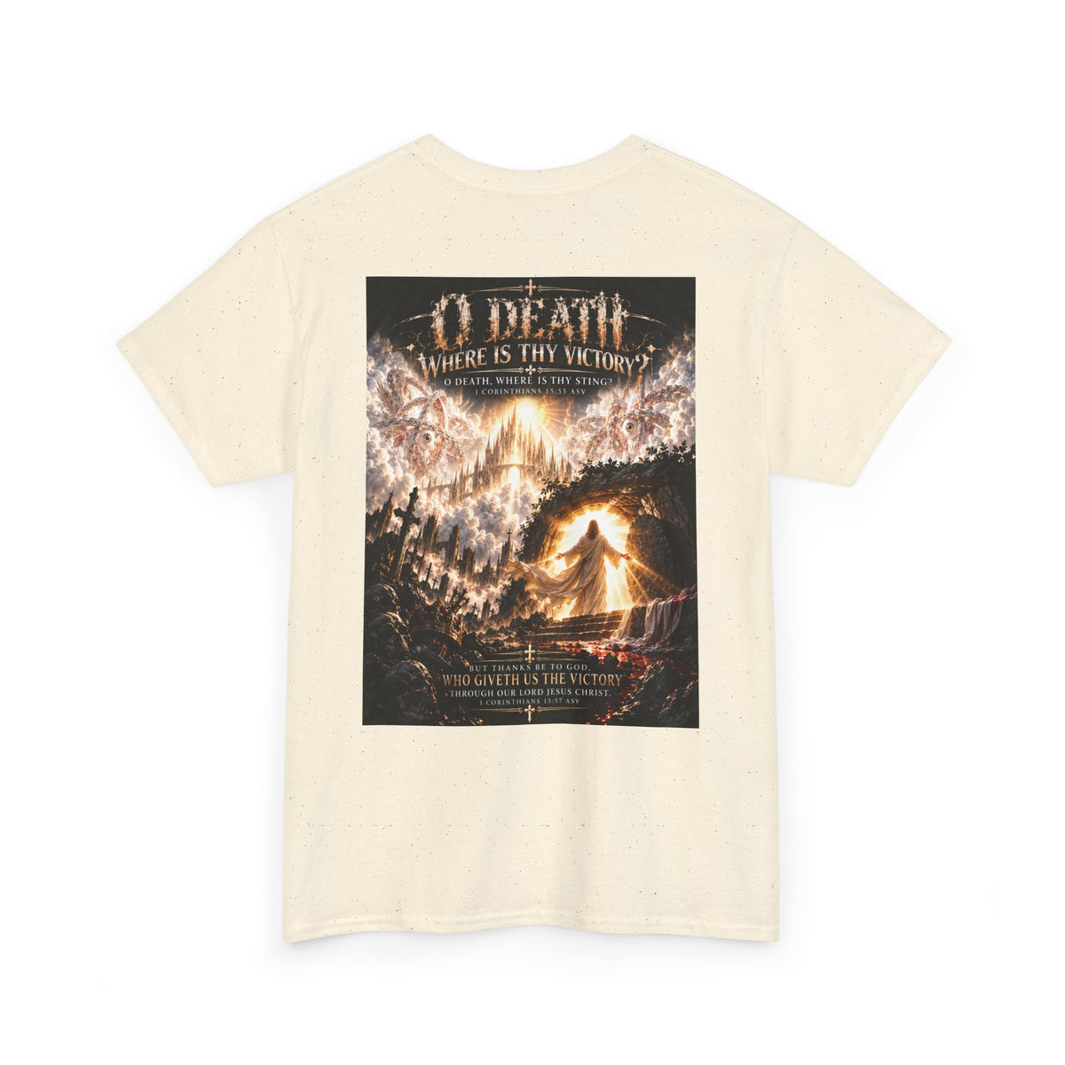 Victory Over Death Holiday October Edition Christian T-Shirt