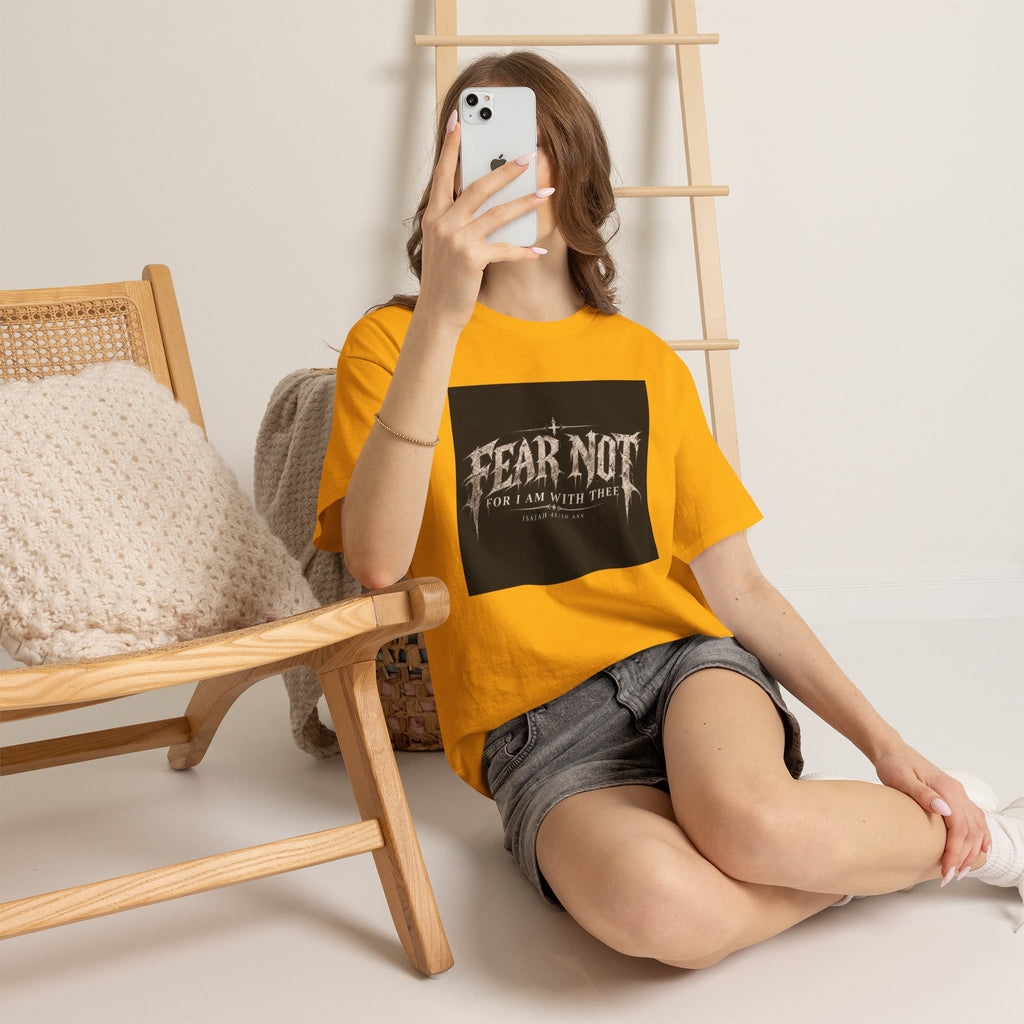 Fear Not Holliday Line October Edition scripture Tee —  Christian Graphic T-Shirt