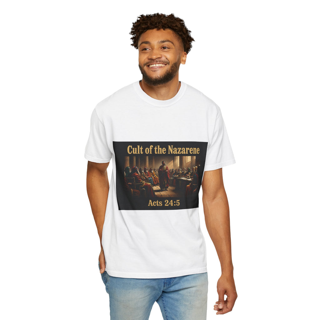 Acts 24:5 Unisex Comfort Dyed T-shirt