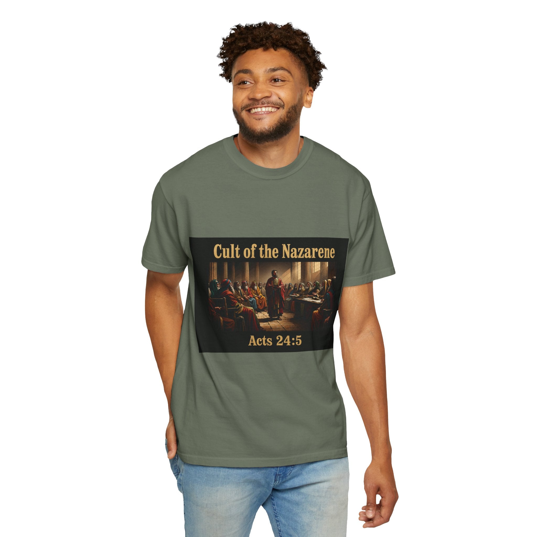 Acts 24:5 Unisex Comfort Dyed T-shirt