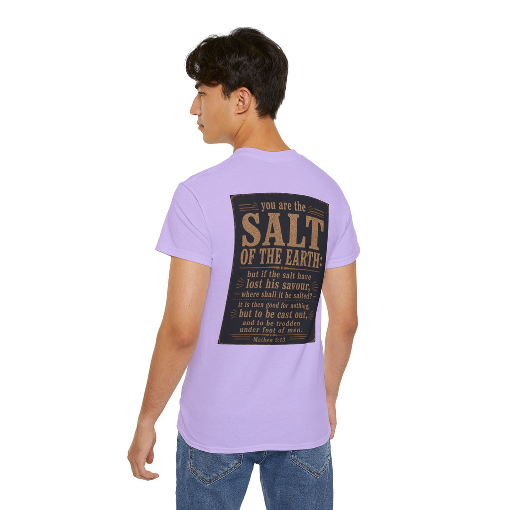 Be Salty T-Shirt — 'You Are the Salt of the Earth' Christian Vintage Tee
