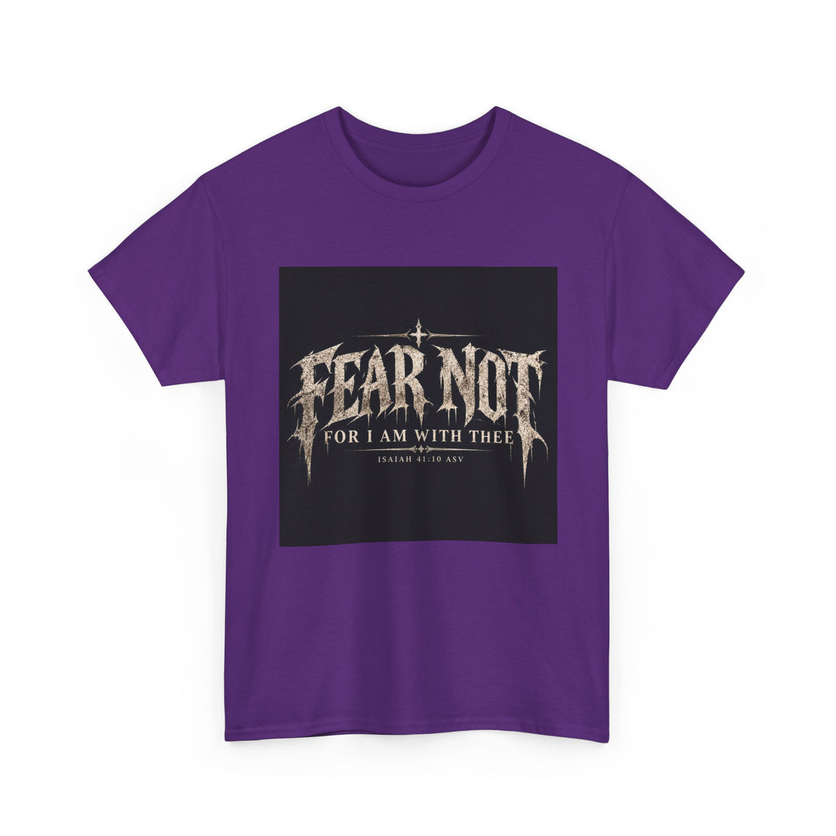 Fear Not Holliday Line October Edition scripture Tee —  Christian Graphic T-Shirt