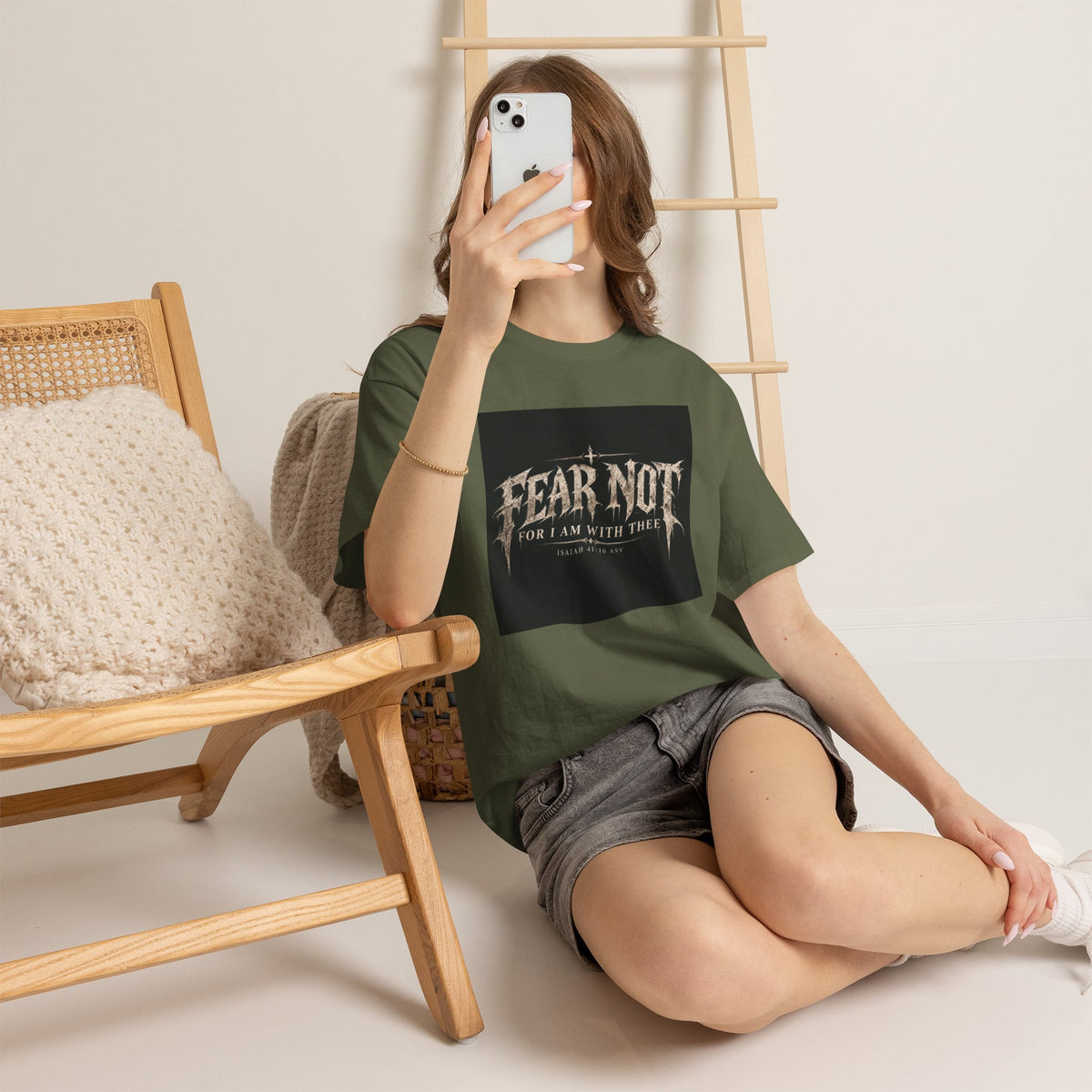 Fear Not Holliday Line October Edition scripture Tee —  Christian Graphic T-Shirt