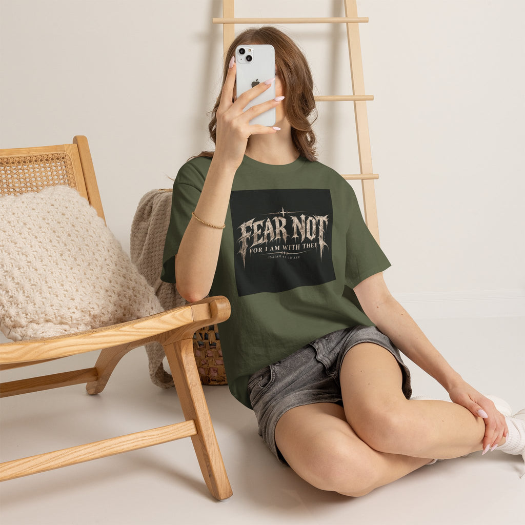 Fear Not Ad Edition Holiday Line October Edition scripture Tee —  Christian Graphic T-Shirt