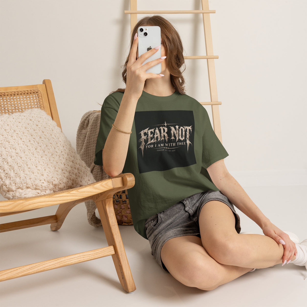 Fear Not Ad Edition Holiday Line October Edition scripture Tee —  Christian Graphic T-Shirt