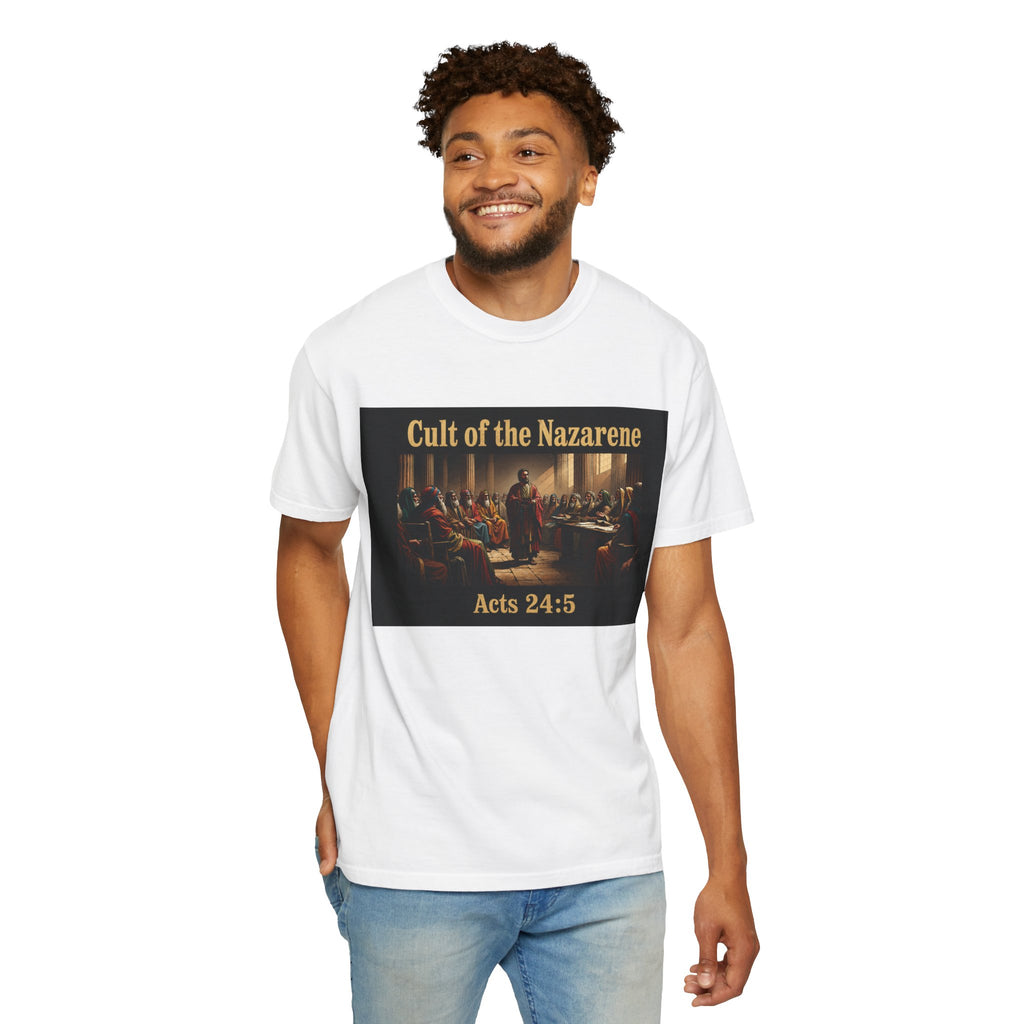 Acts 24:5 Unisex Comfort Dyed T-shirt