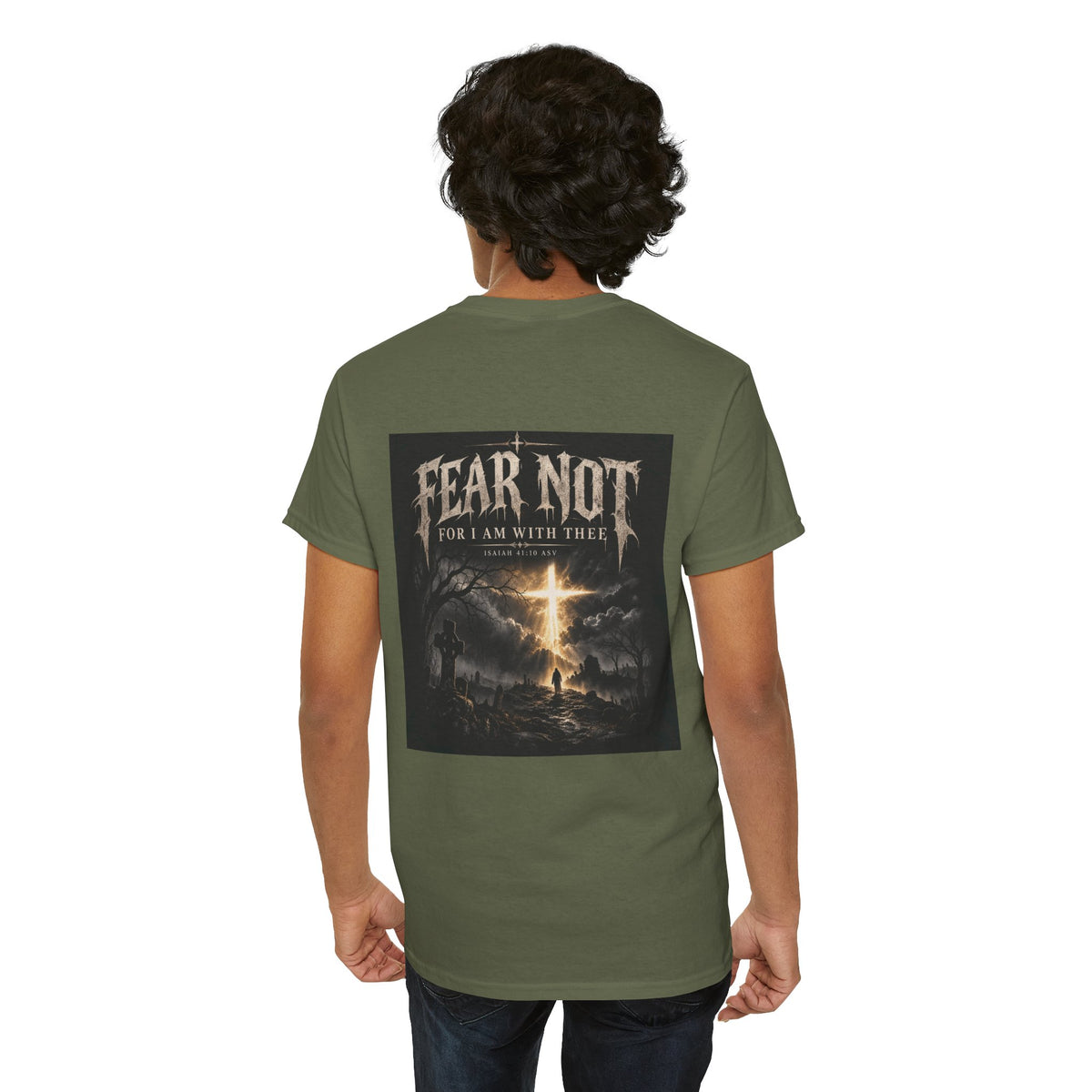 Fear Not Holliday Line October Edition scripture Tee —  Christian Graphic T-Shirt