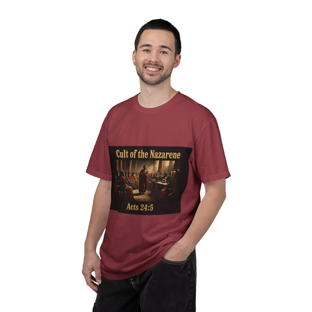 Acts 24:5 Unisex Comfort Dyed T-shirt
