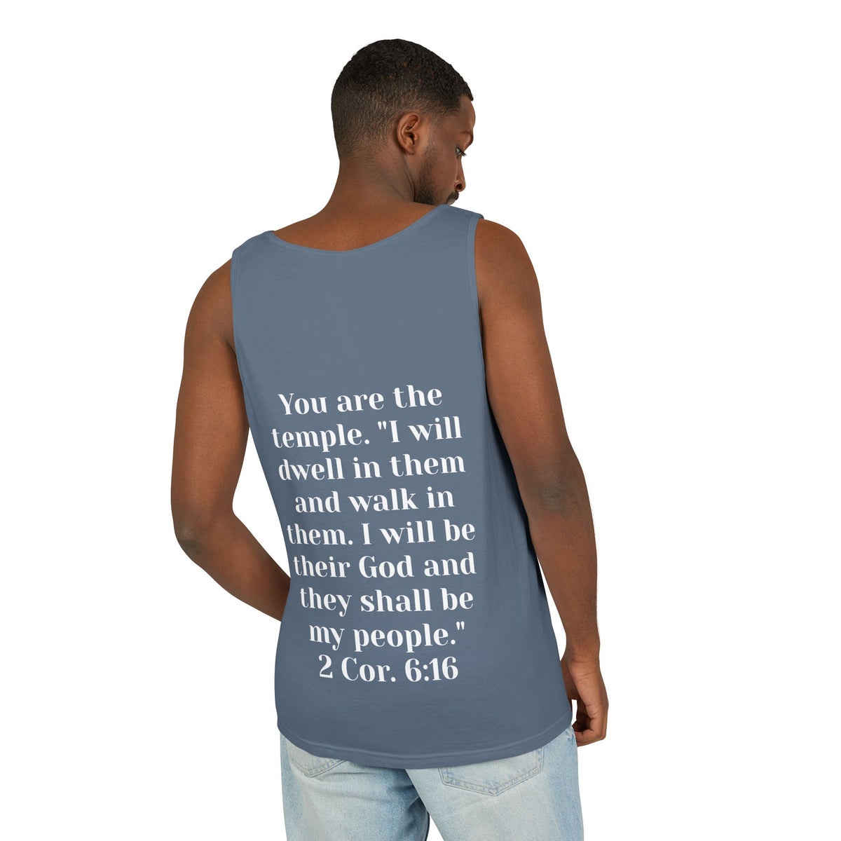 Jesus Follower Cat Lover Tank Top — Christian Pet Lover Graphic Tank