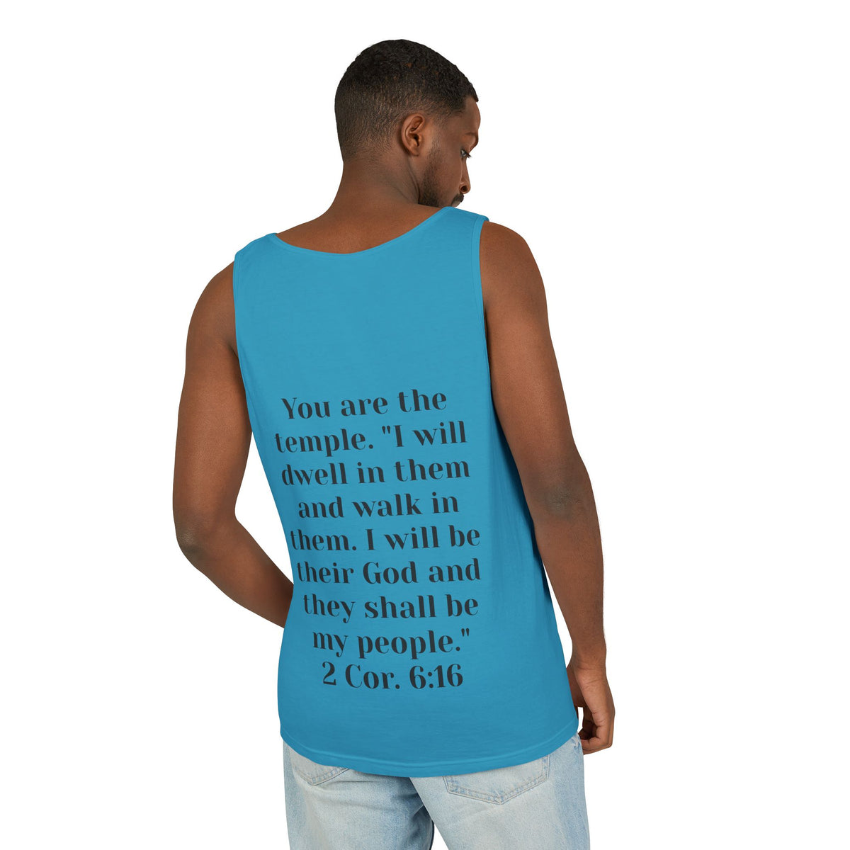 Jesus Follower Cat Lover Tank Top — Christian Pet Lover Graphic Tank