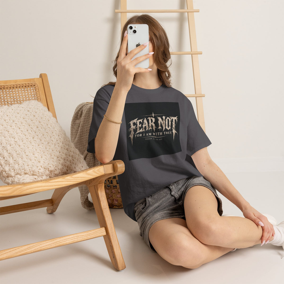 Fear Not Ad Edition Holiday Line October Edition scripture Tee —  Christian Graphic T-Shirt