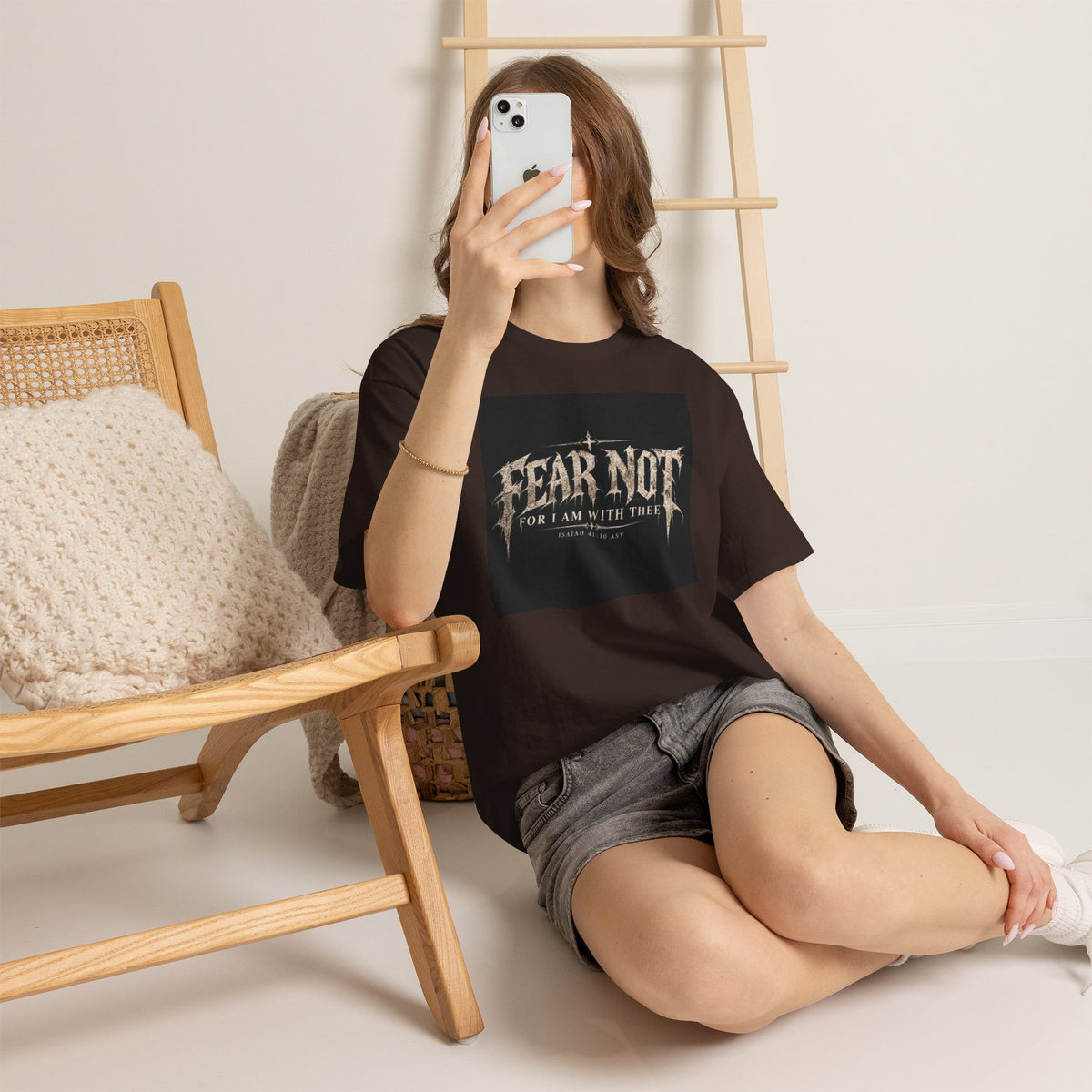 Fear Not Ad Edition Holiday Line October Edition scripture Tee —  Christian Graphic T-Shirt
