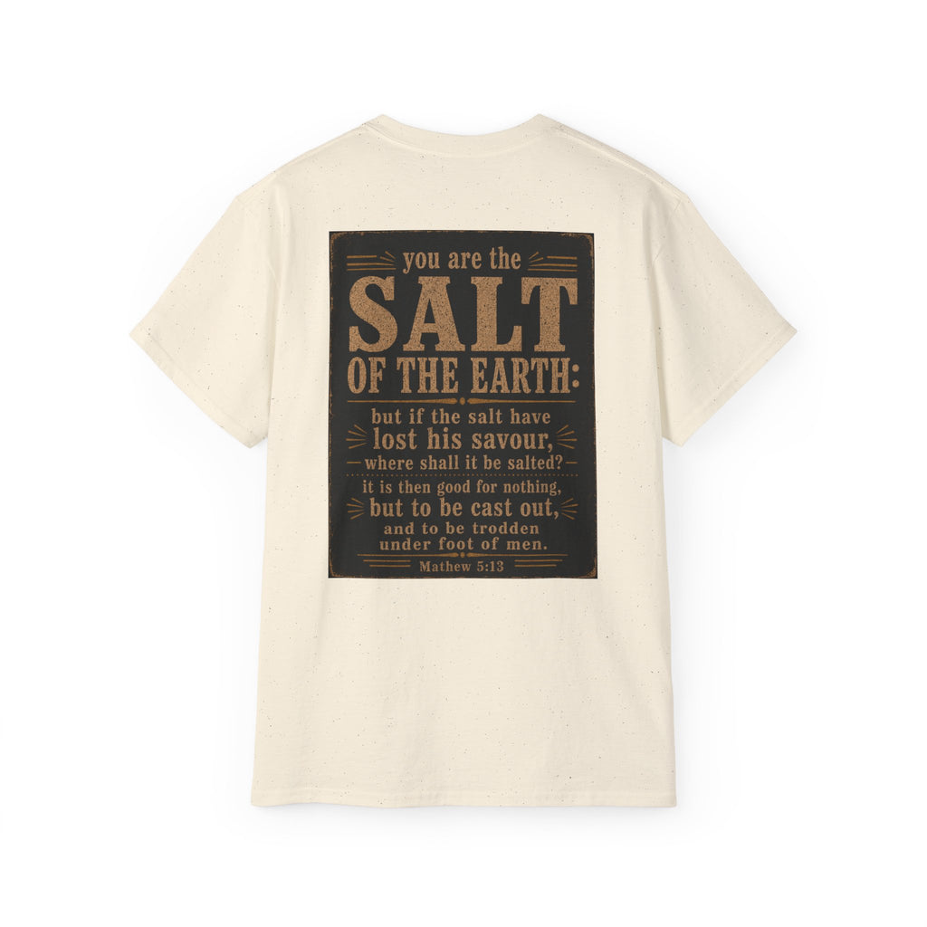 Be Salty T-Shirt — 'You Are the Salt of the Earth' Christian Vintage Tee