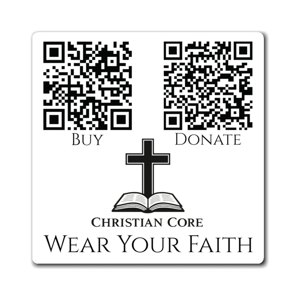"Ad version" Christian Core Magnet — Inspirational Gospel Outreach Refrigerator Magnet