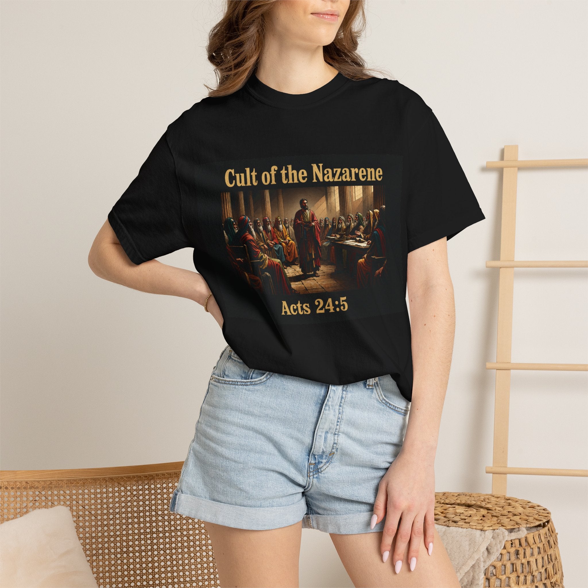 Acts 24:5 Unisex Comfort Dyed T-shirt