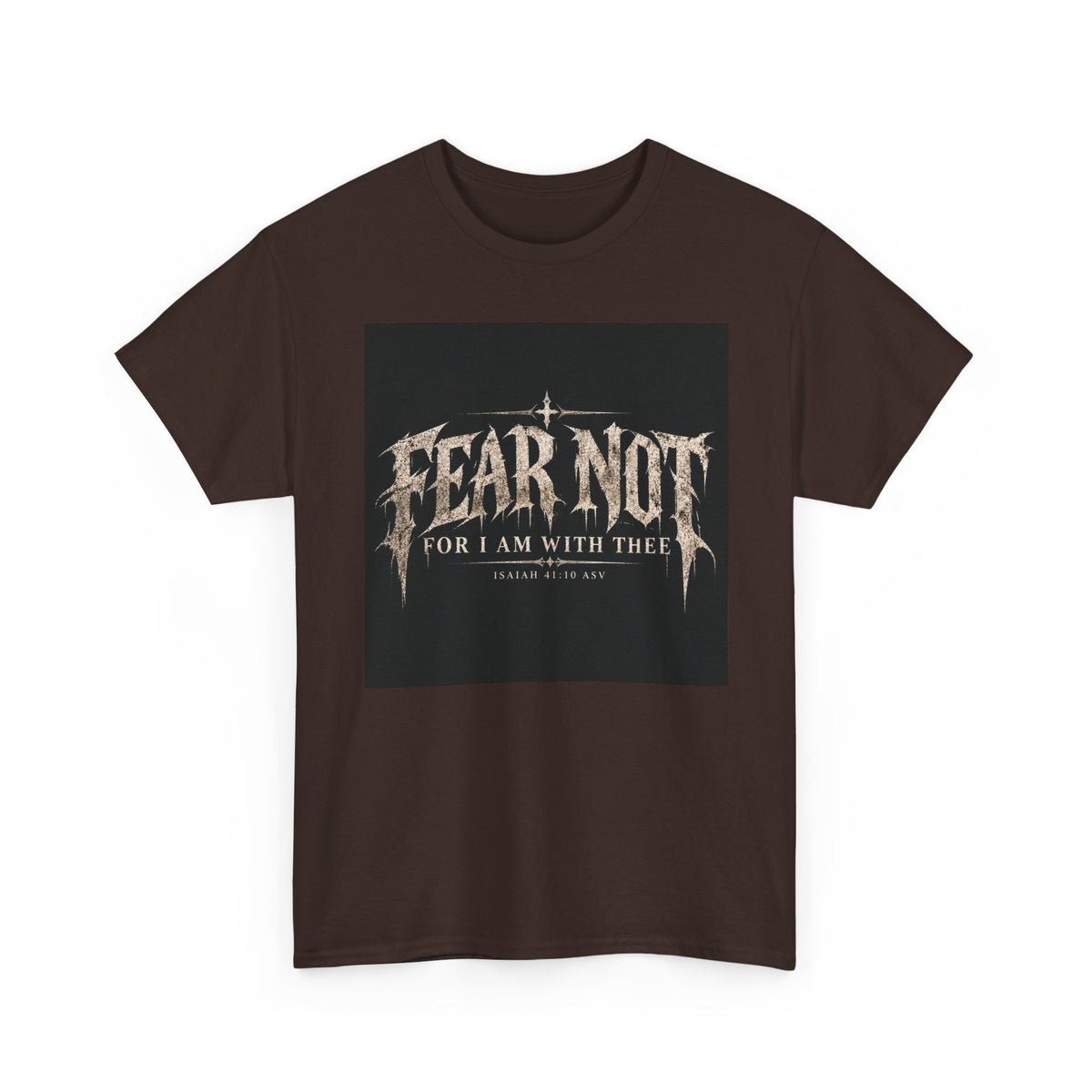 Fear Not Ad Edition Holiday Line October Edition scripture Tee —  Christian Graphic T-Shirt